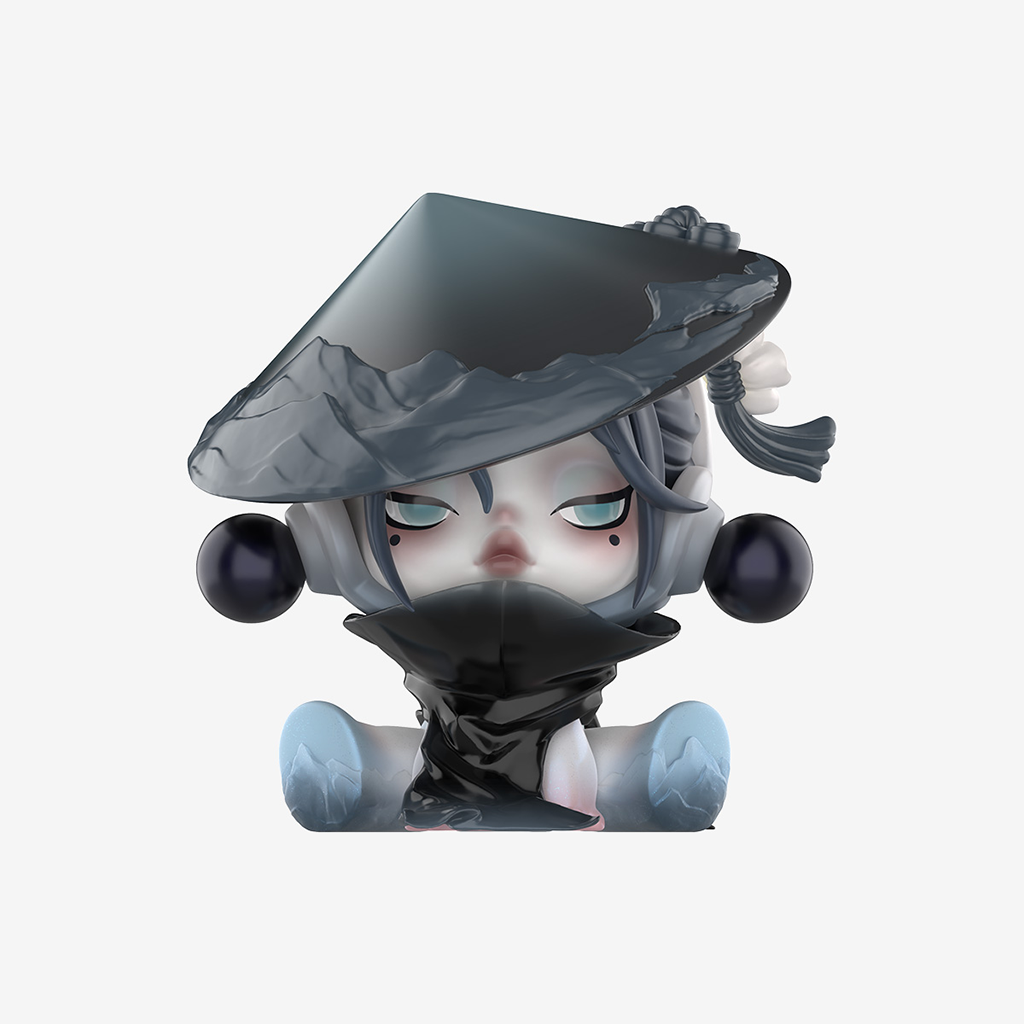 SKULLPANDA The Ink Plum Blossom Series Figures 1pc