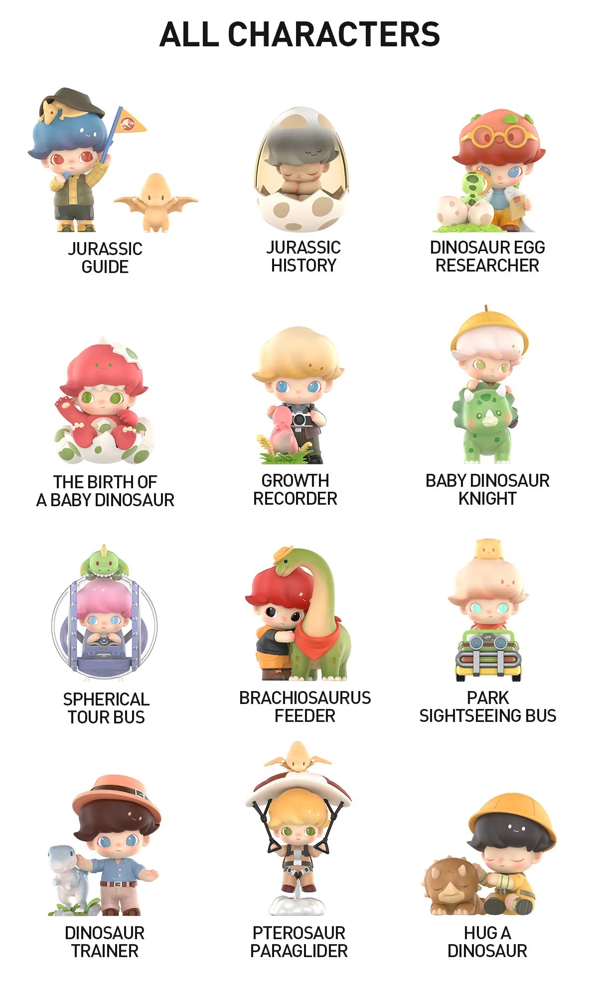 POP MART DIMOO Jurassic World Series Blind Box