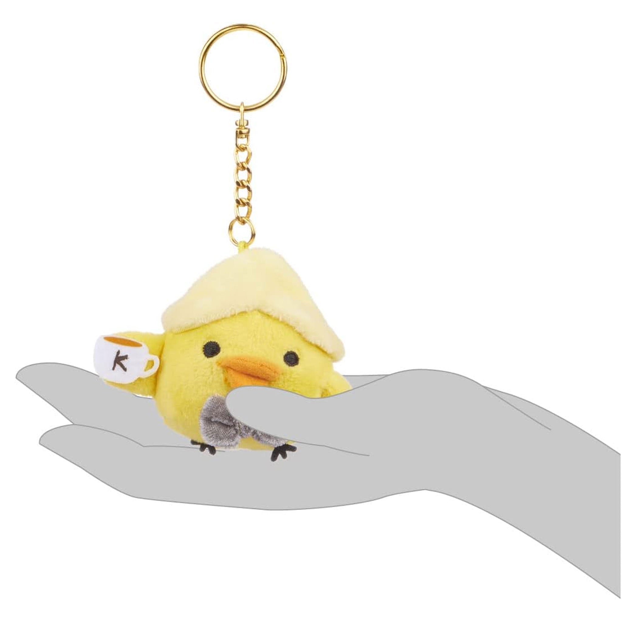 Kiiroitori San-X 原创盲盒松饼咖啡厅系列钥匙扣