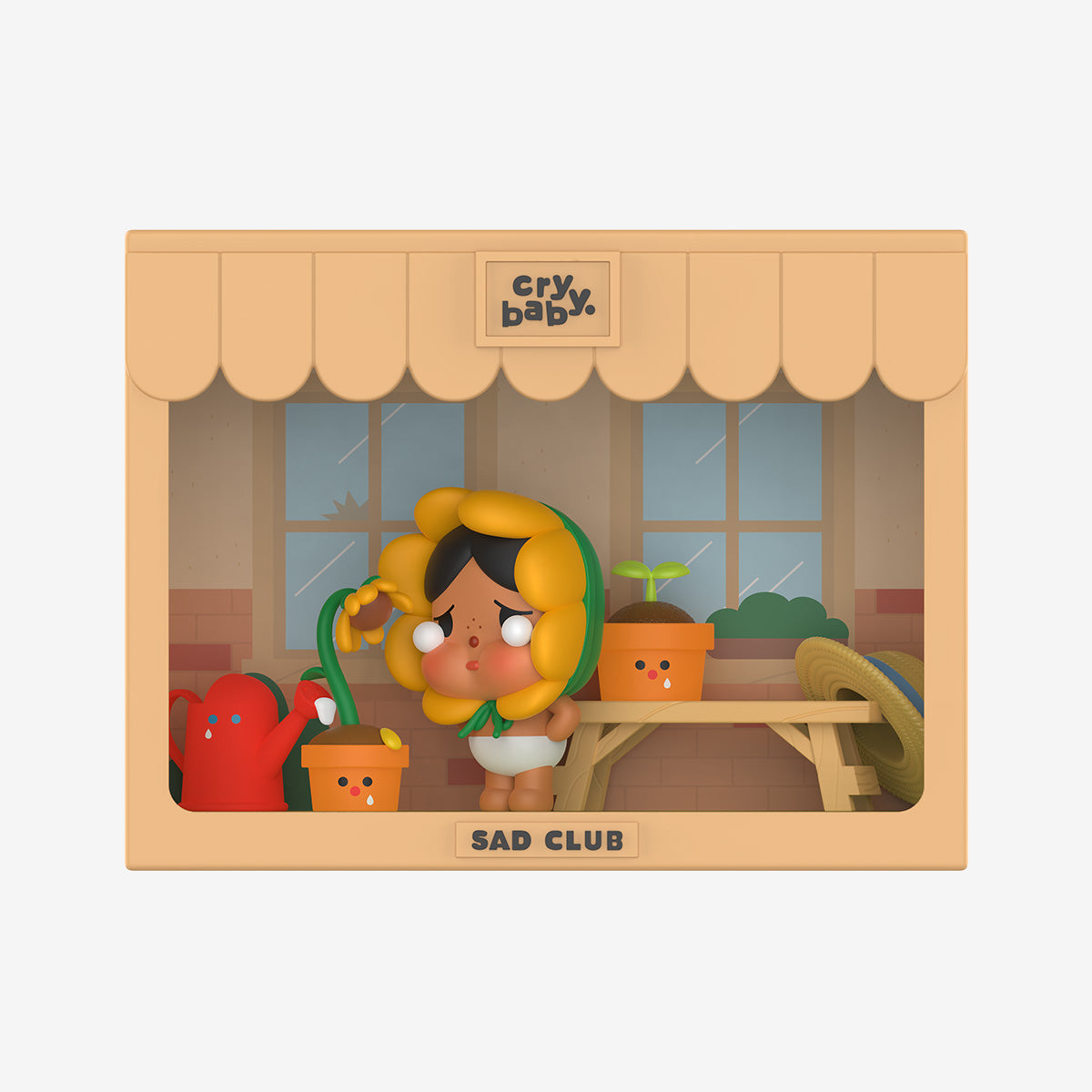 POP MART CRYBABY Sad Club Series Scene Sets Blind Box