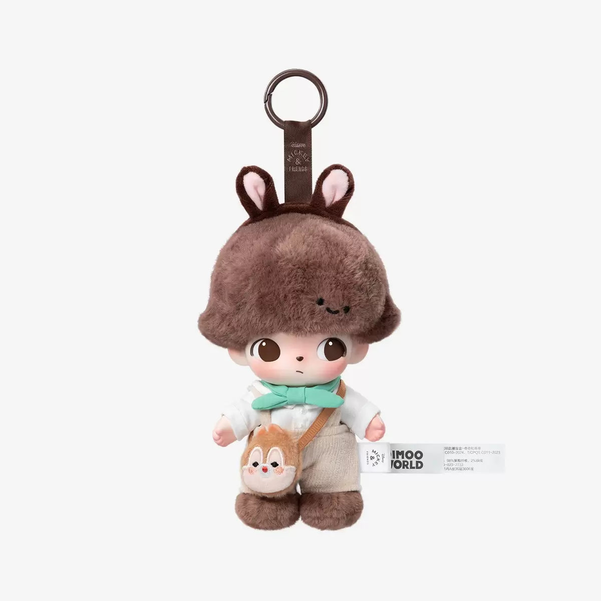 DIMOO WORLD × DISNEY Series-Vinyl Plush Keychain Blind Box 1pc