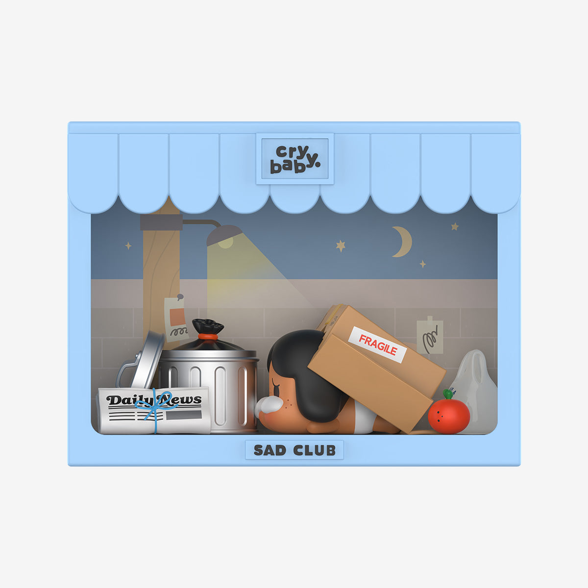 POP MART CRYBABY Sad Club Series Scene Sets Blind Box