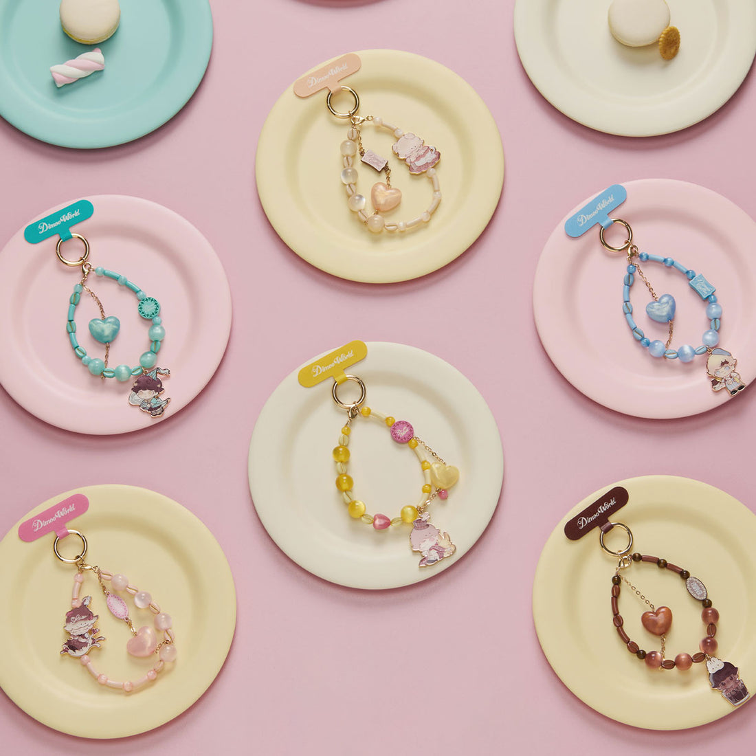 POP MART DIMOO Crush on Coffee Series-Phone Charm Blind Box