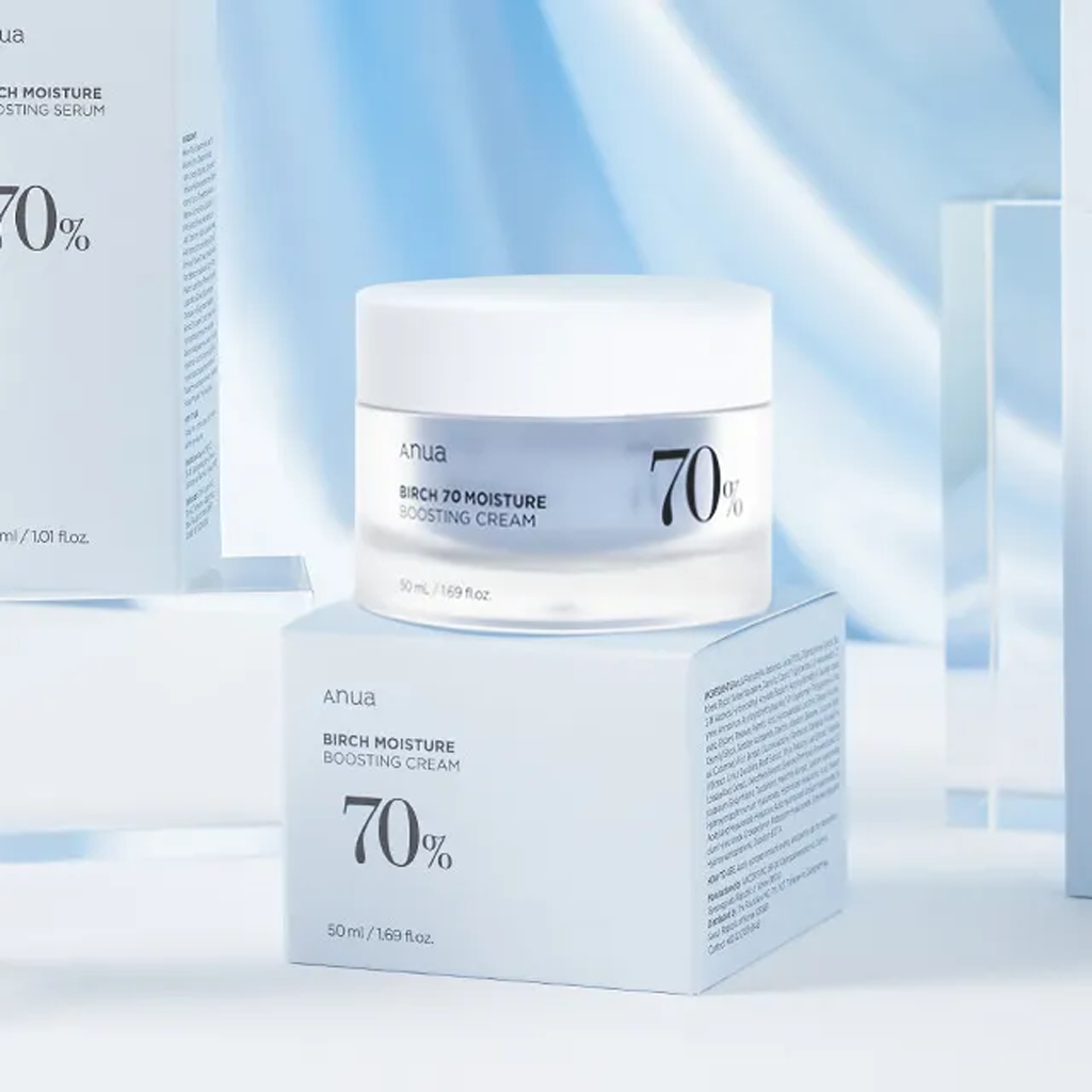 Anua Birch 70 保湿霜 50 毫升