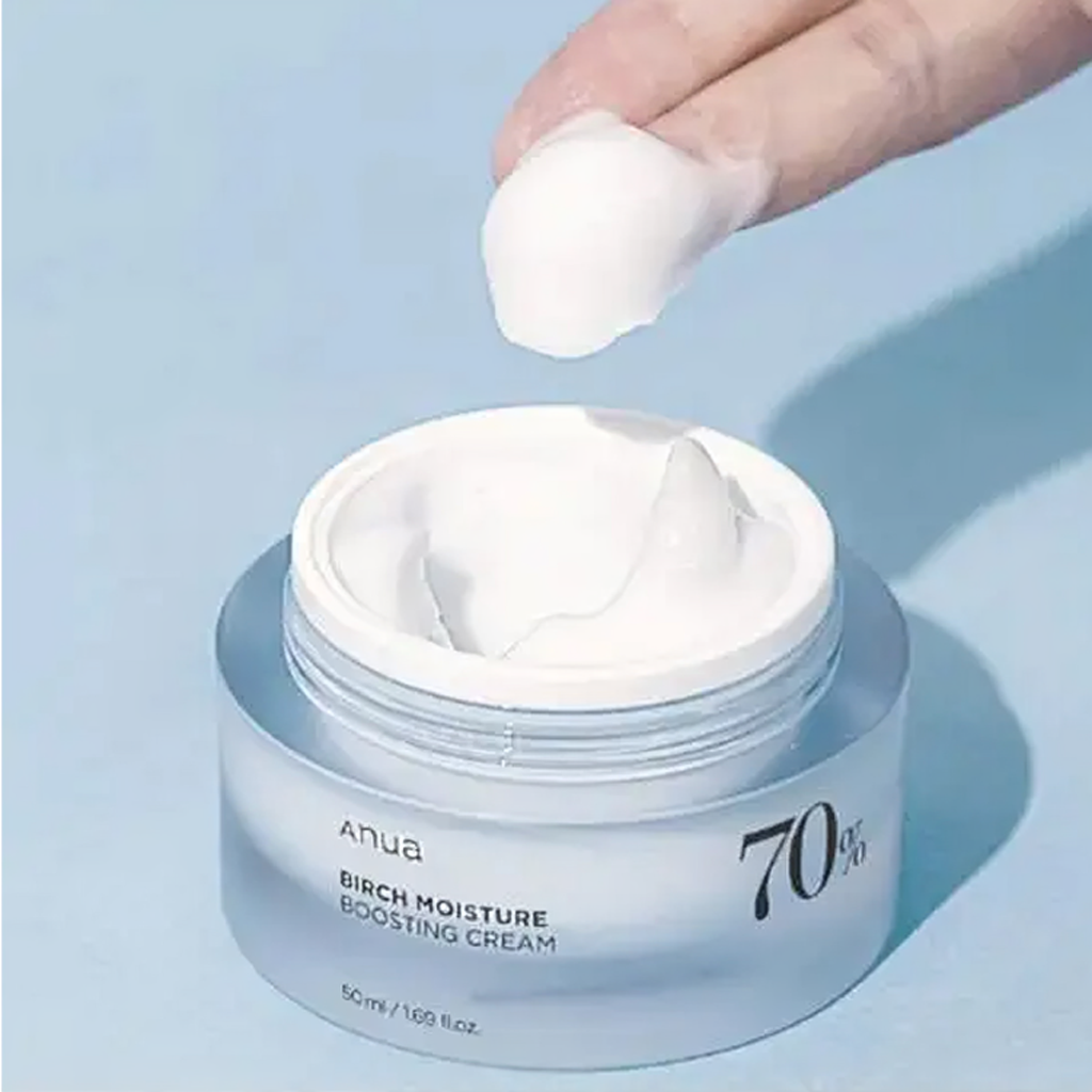 Anua Birch 70 保湿霜 50 毫升