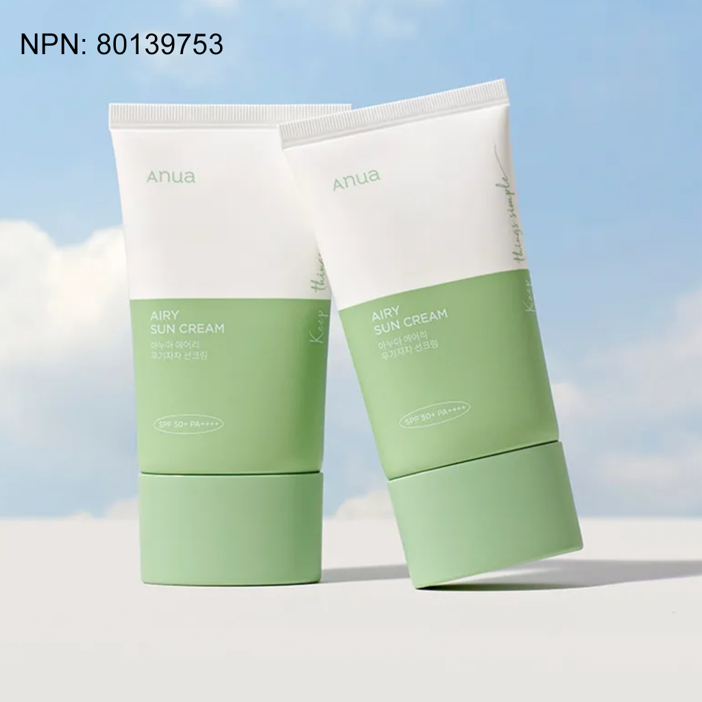 Anua Airy Sun Cream SPF50+ 50 ml