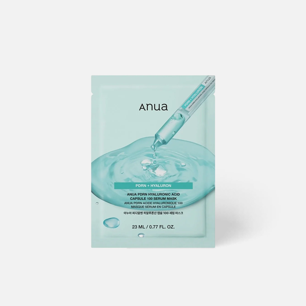 Anua PDRN Hyaluronic Acid Capsule 100 Serum Mask 10pcs