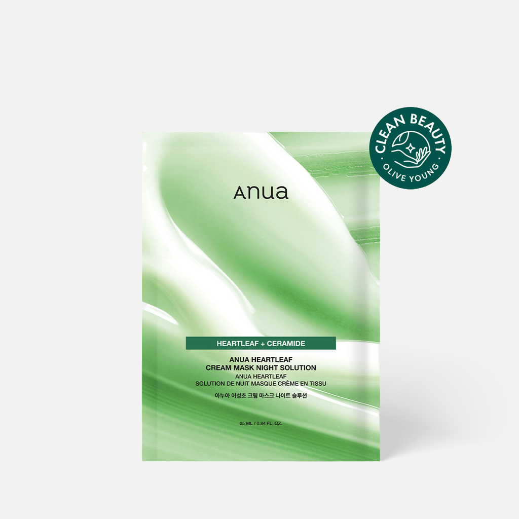 Anua Heartleaf Cream Mask Night Solution