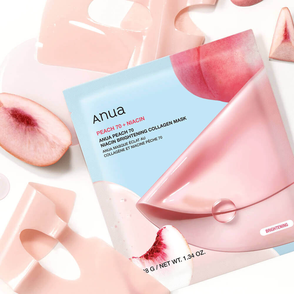 Anua Peach 70+ NIACIN Collagen Mask