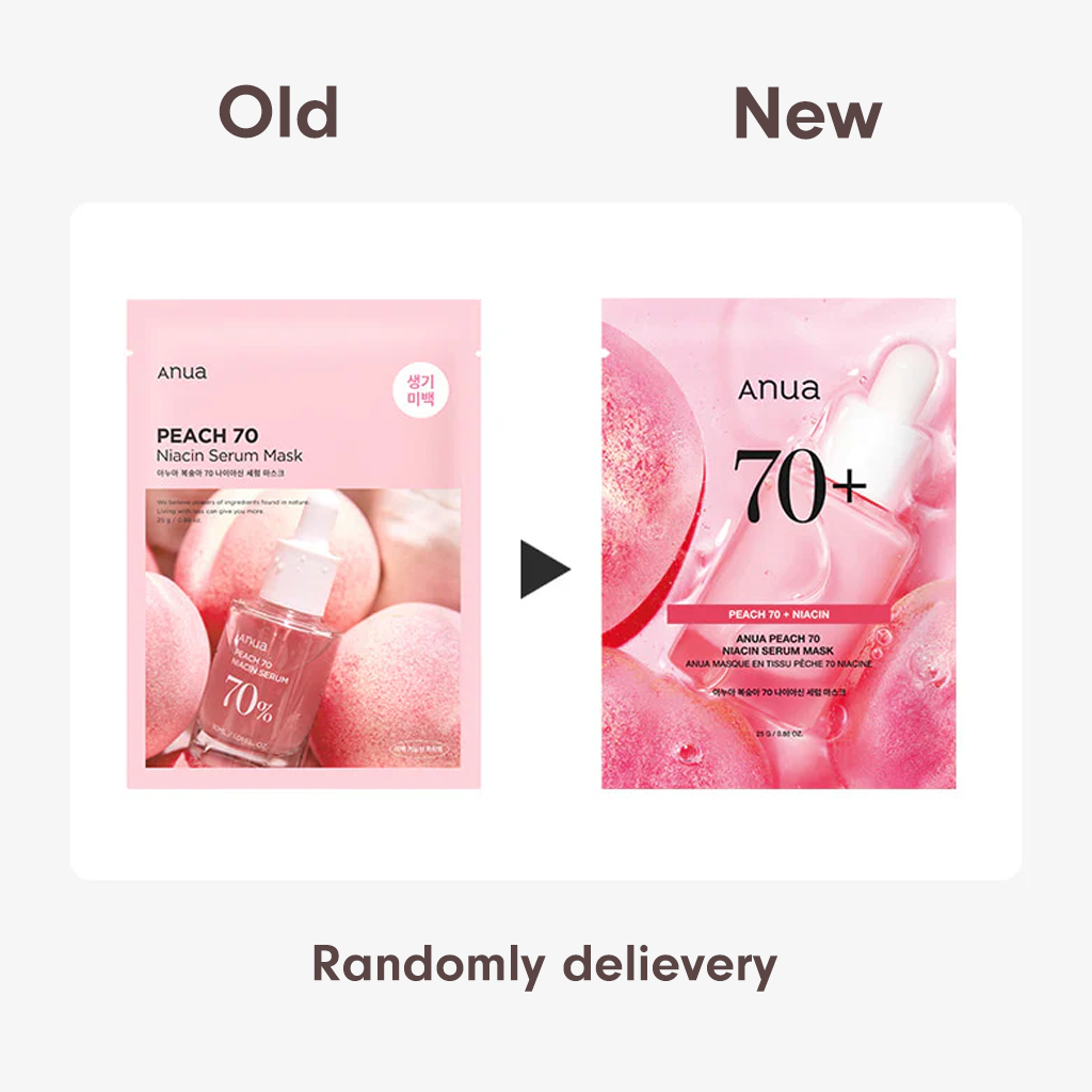 Anua Peach 70 Niacin Serum Mask 1pc