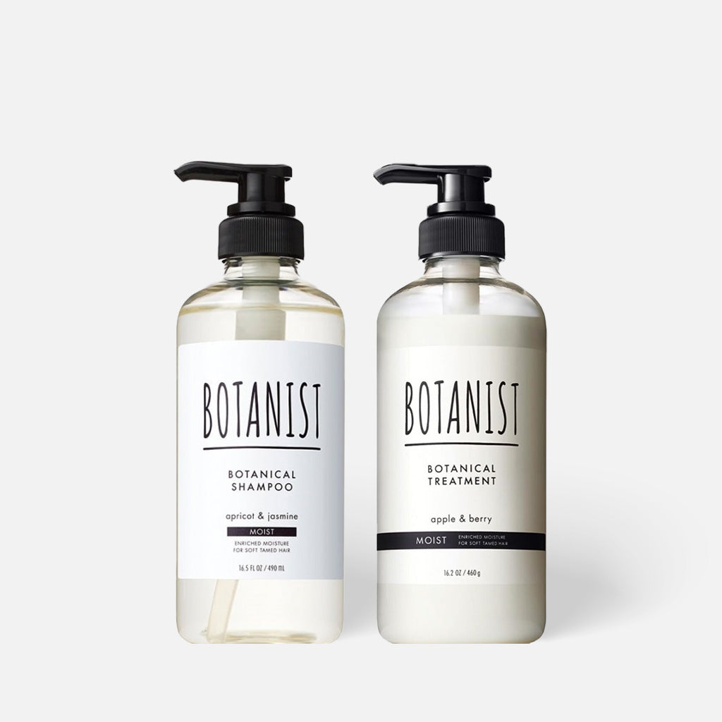 BOTANIST Botanical Opricot&Jasmine Shampoo+Conditioner Set 370 ml + 370 g