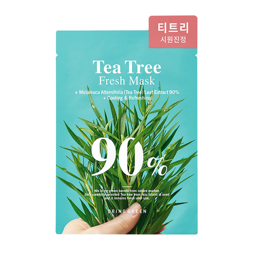 BRING GREEN 茶树 90%清新面膜 10pcs