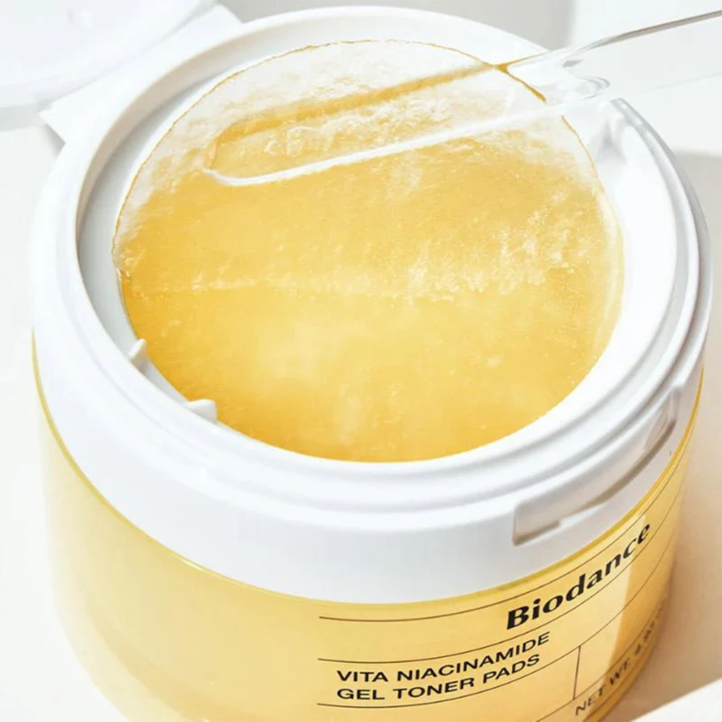 Biodance Vita Niacinamide Gel Toner Pad 60pads