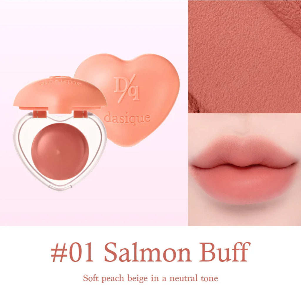 It is a creamy, lightweight blush that adds a soft, natural flush to the cheeks.
