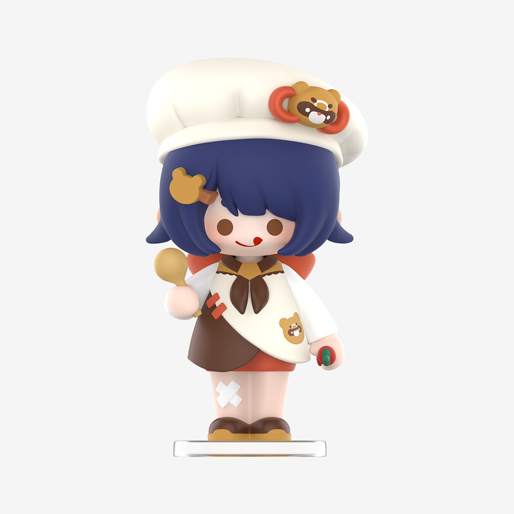 POP MART Genshin Impact Dress-Up Dreams Themed Chibi Series Figures Blind Box