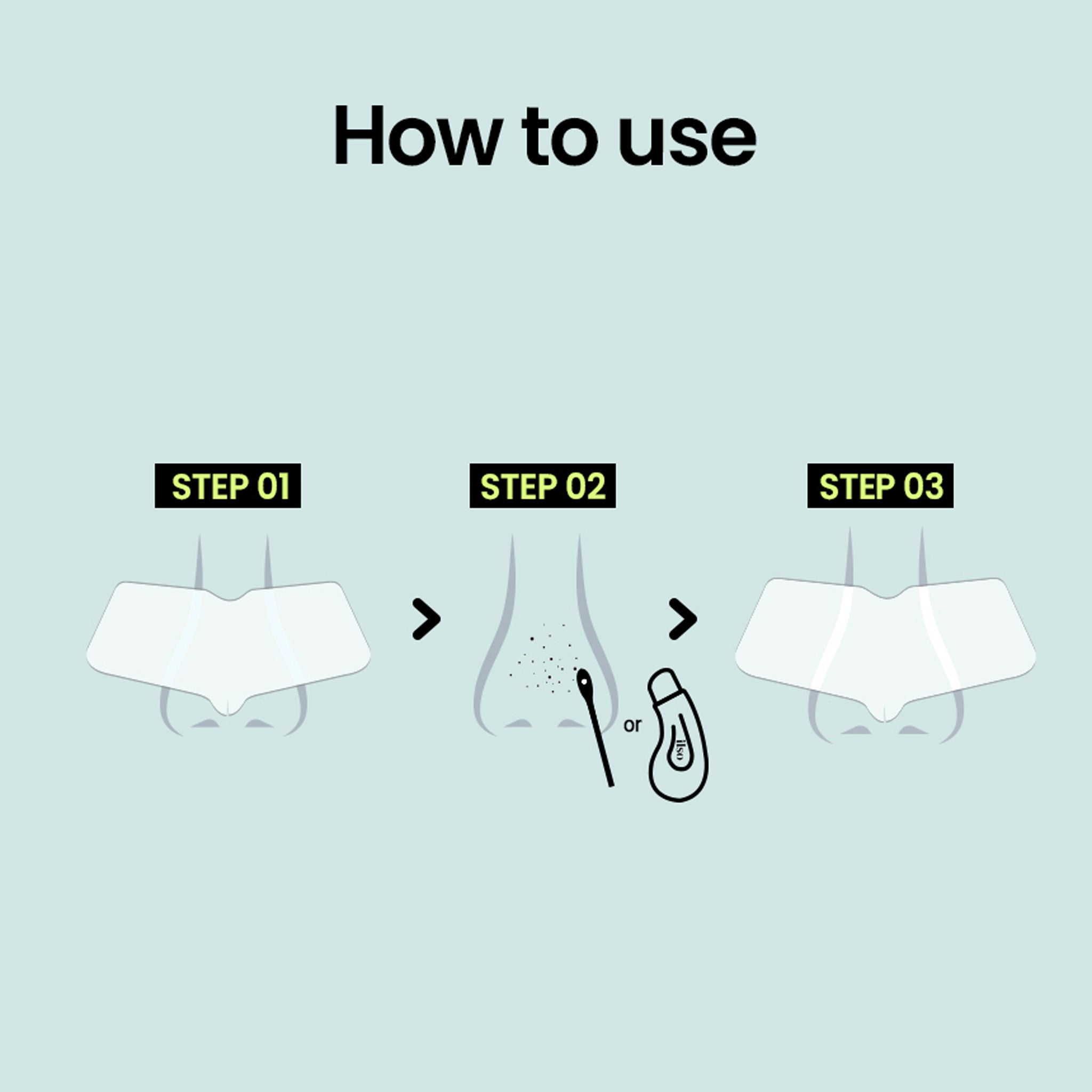 ilso Natural Mild Clear Nose Pack 5ea