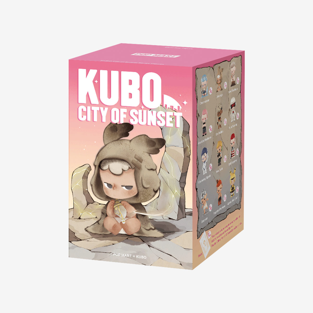 POP MART KUBO City of Sunset Series Figures Blind Box
