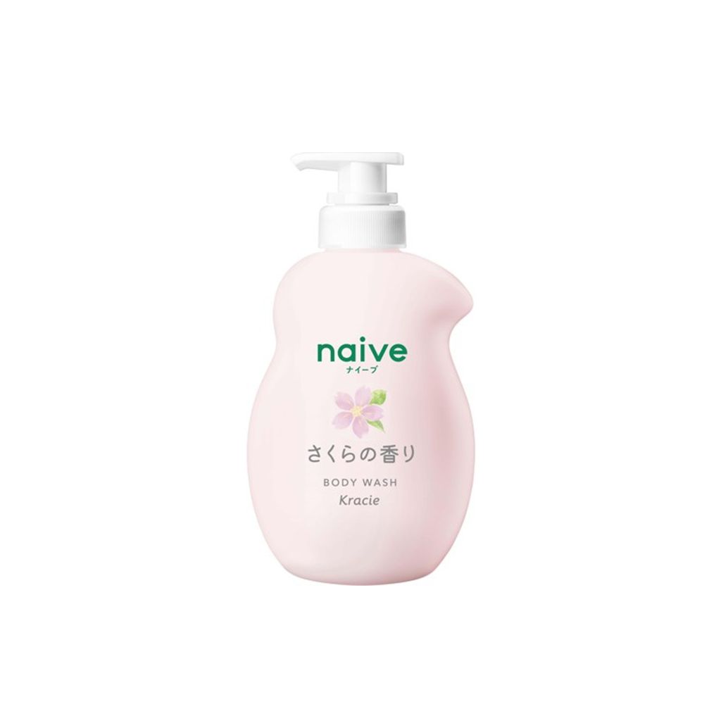 Kracie Naive Body Soap Pump Sakura