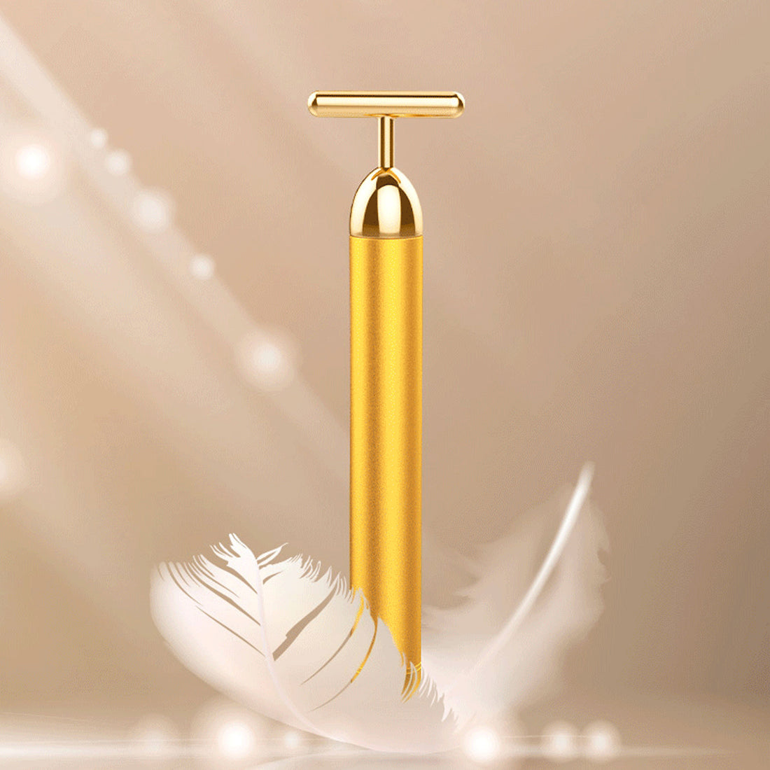 MC BIKEN Beauty Bar 24K Golden Pulse Facial Massager