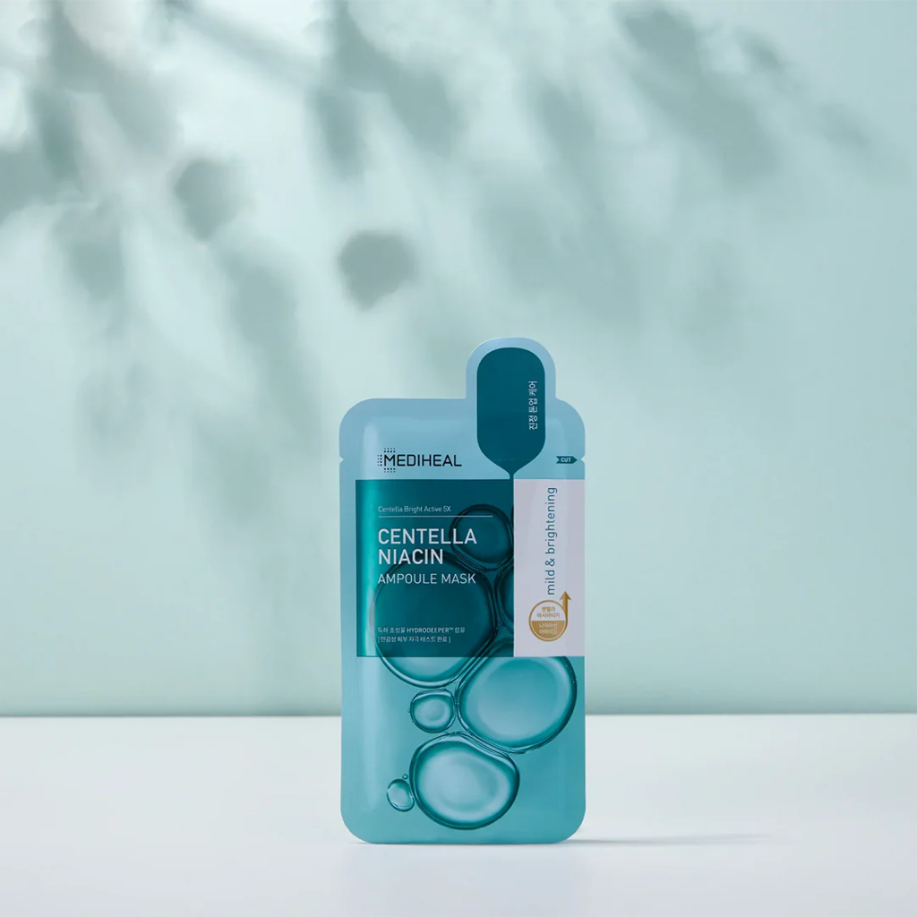 MEDIHEAL Centella Niacin Ampoule Mask 10 pcs