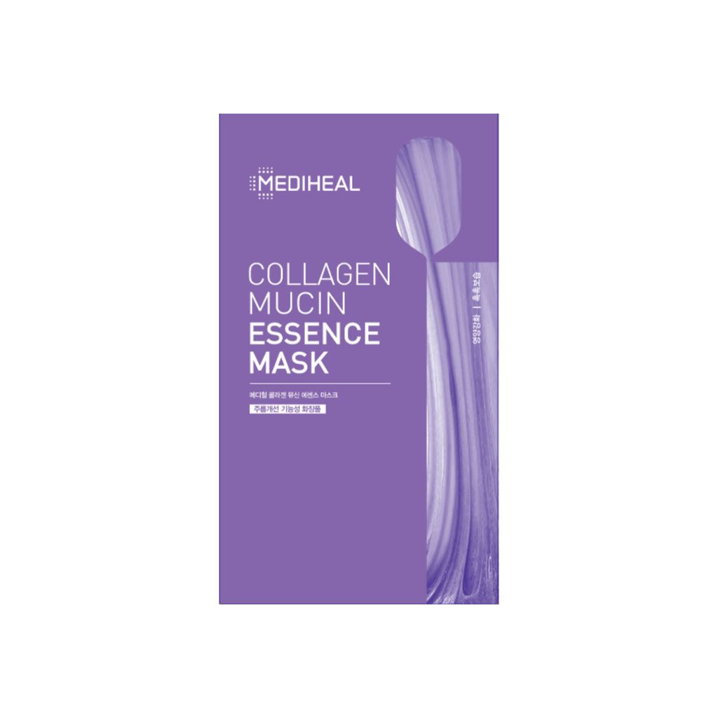 MEDIHEAL Collagen Mucin Essence Mask 5 pcs