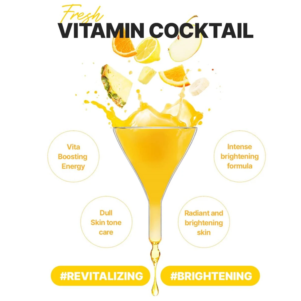 MEDIHEAL Vita Toning Essence Mask 5 pcs