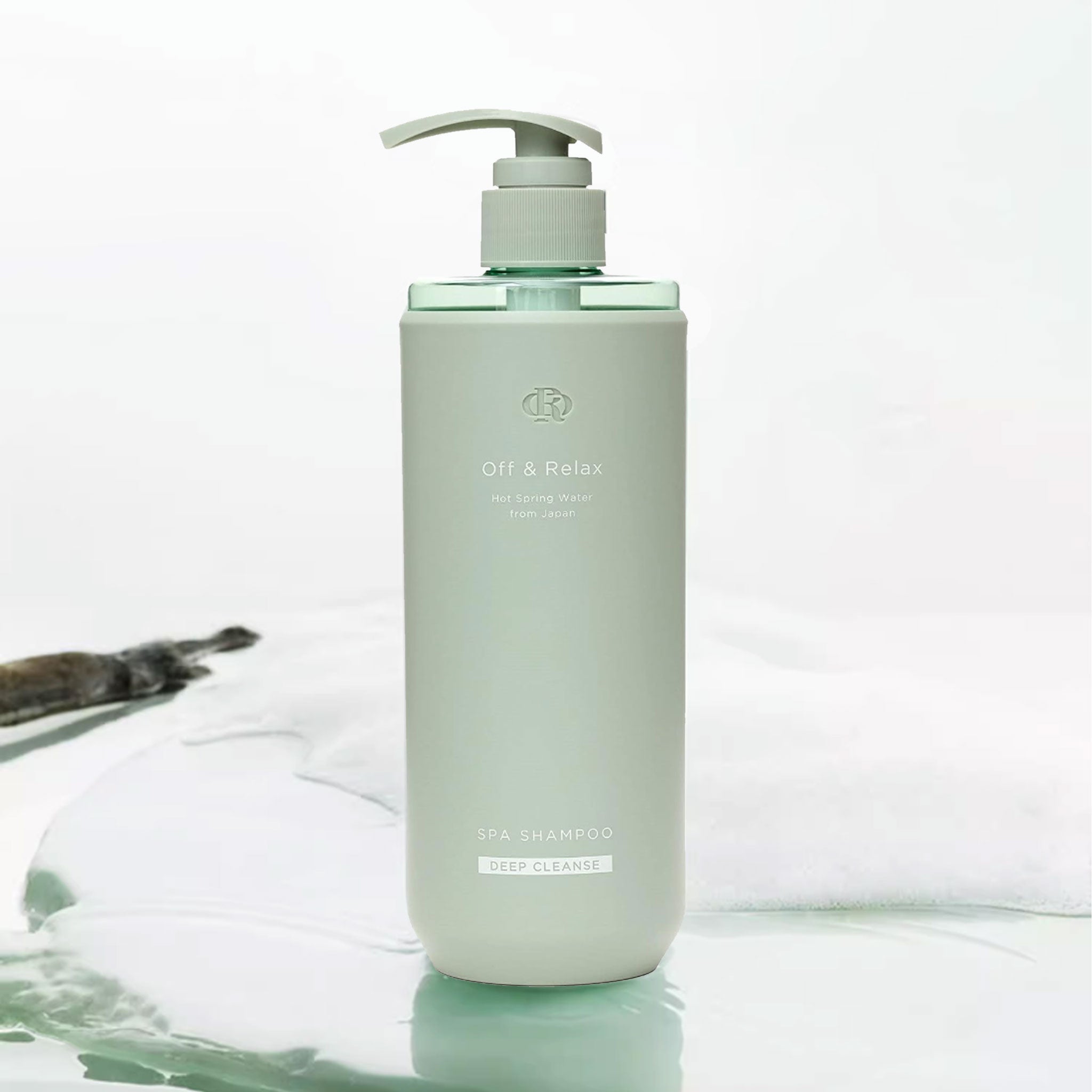 Off & Relax Japanese shampoo suitable for oily hair/scalp. Focus on excess sebum.