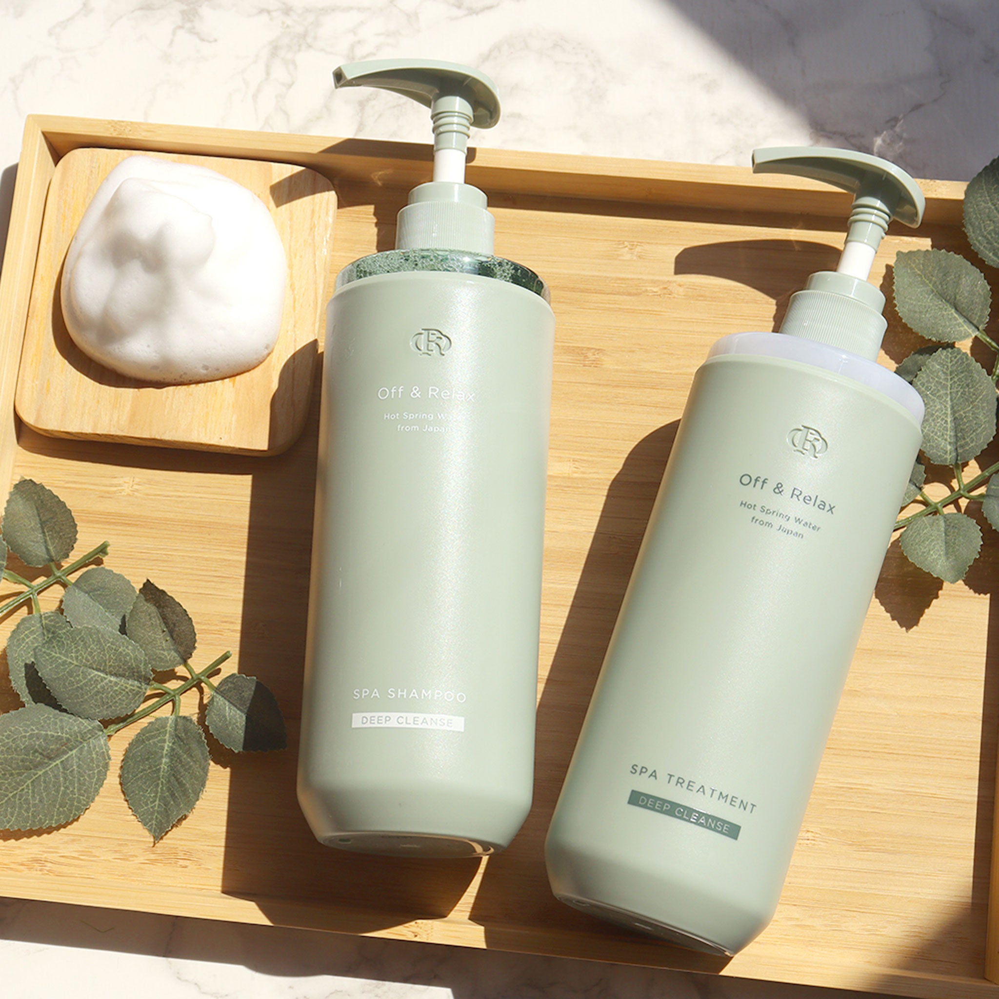 Off & Relax 温泉滋养 深层清洁护发素 460ml