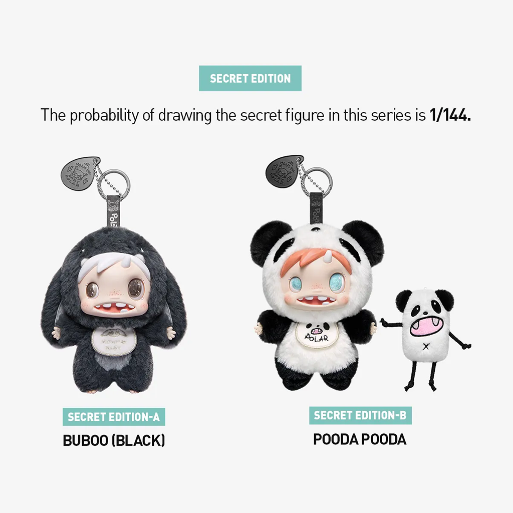 POLAR-Monster Baby Collection Series Plush Pendant Ver.1