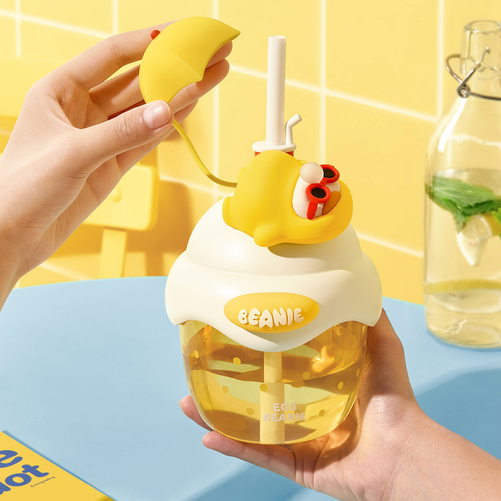 POP MART PUCKY Egg Beanie Series-Straw Cup – LAMOUR Beauty & Life