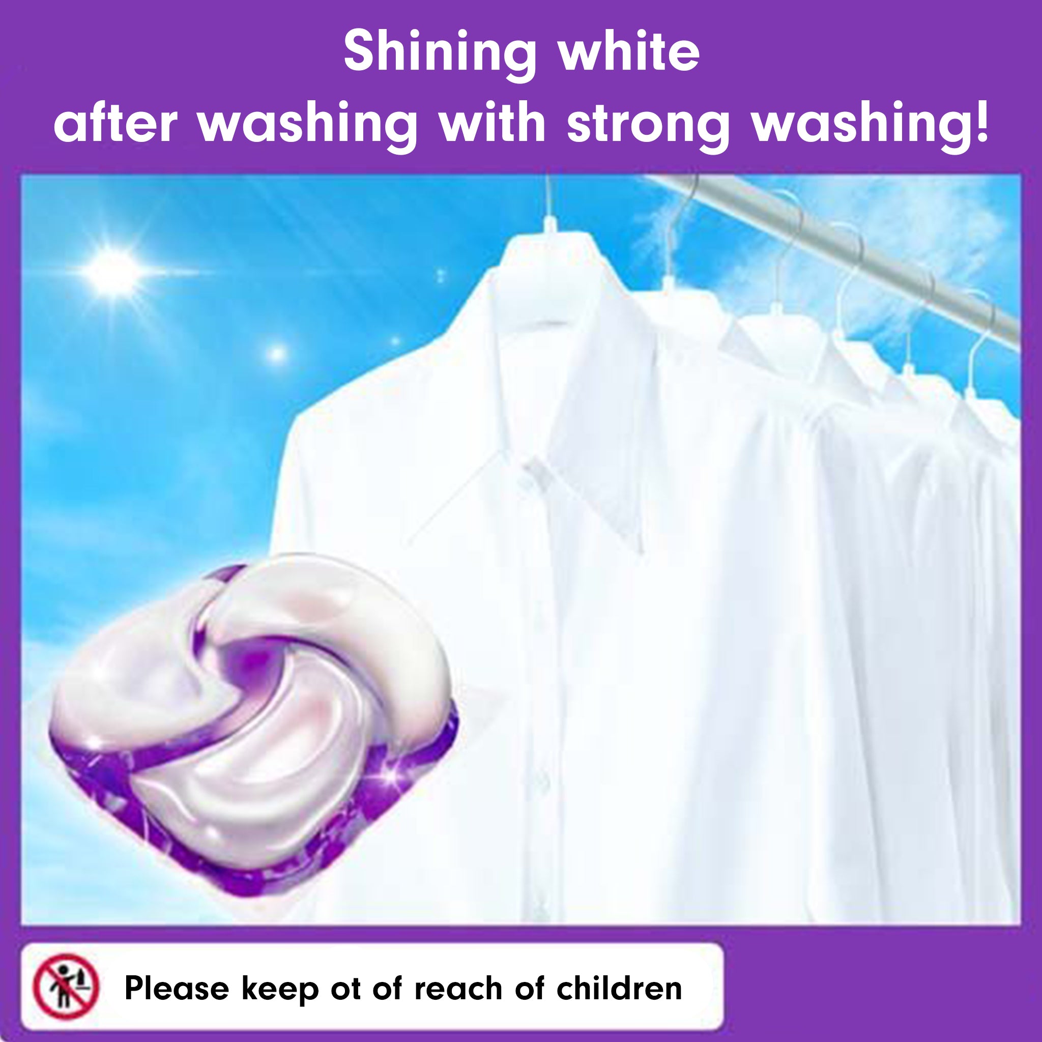 P&G宝洁 Bold Gel 4D 超浓缩洗衣凝珠 薰衣草 11枚