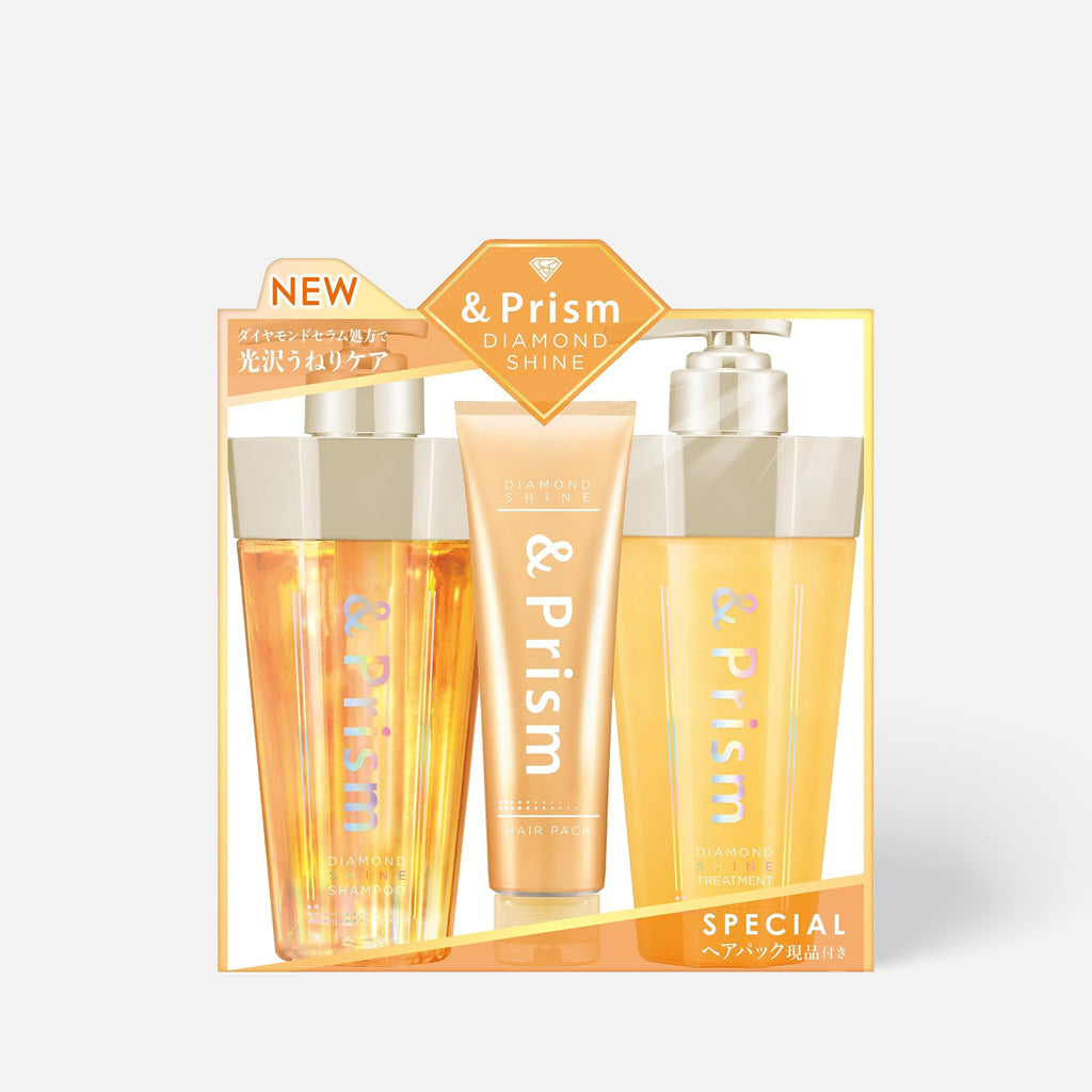 &Prism DIAMOND SHINE 3-piece set 415 ml + 130 g + 415 g