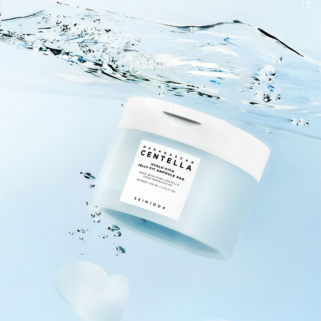 SKIN1004 Madagascar Centella Hyalu-Cica Jelly-Fit Ampoule Pad 60pads