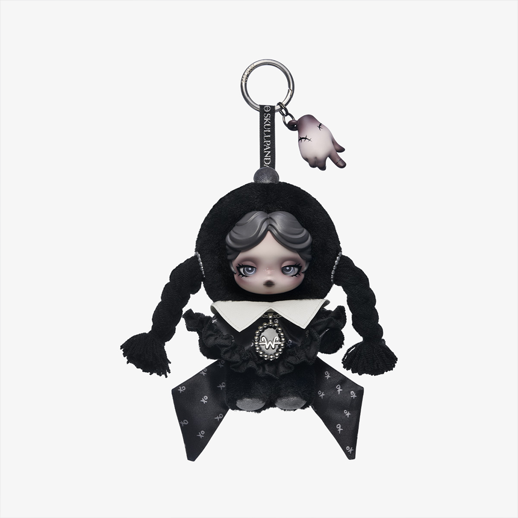 SKULLPANDA US限定 Wednesday ウェンズデー SKULLPANDA × Wednesday Plush（Classic Dress Version） – LAMOUR