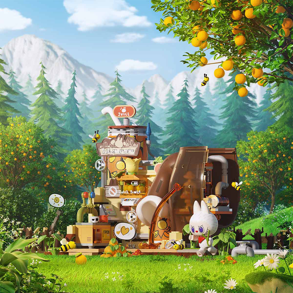 THE MONSTERS Forest Secret Base Series Blocks-Juice Maker
