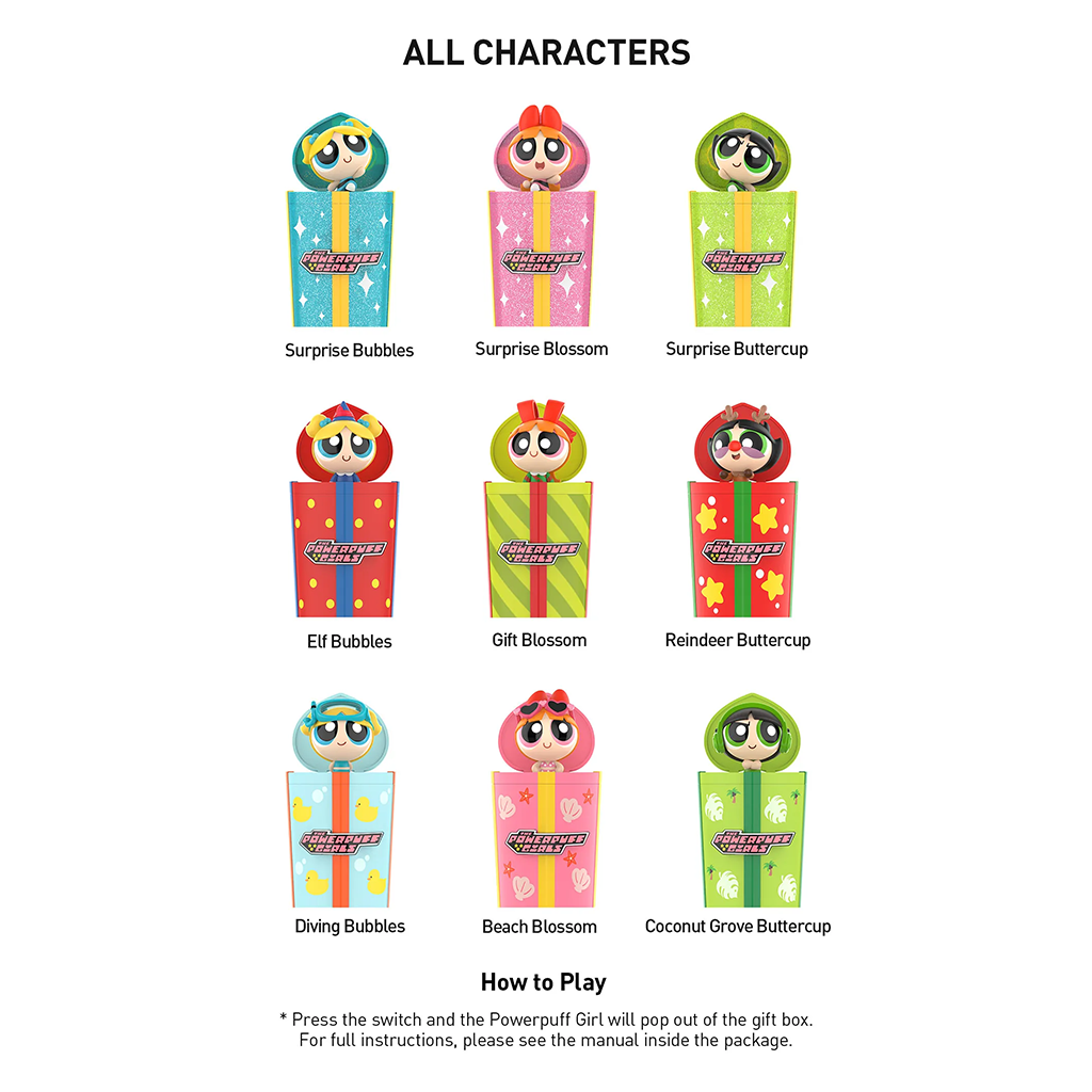 The Powerpuff Girls Party Surprise Series Figures