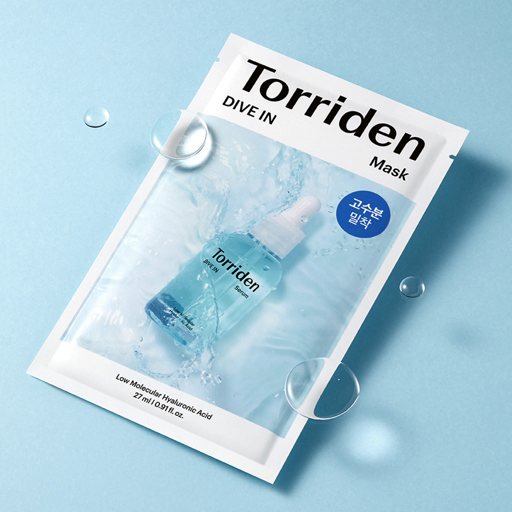 Torriden DIVE-IN Low Molecular Hyaluronic Acid Mask Pack