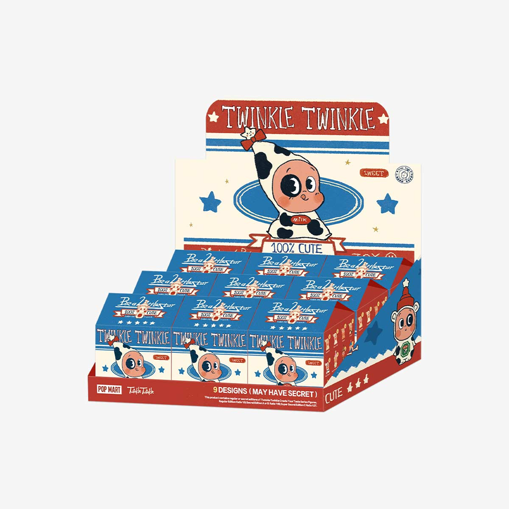 POP MART Twinkle Twinkle Create Your Taste Series Figures A Blind Box