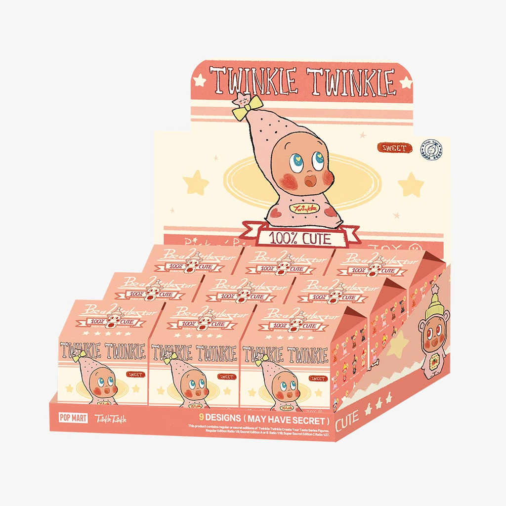 POP MART Twinkle Twinkle Create Your Taste Series Figures B Blind Box