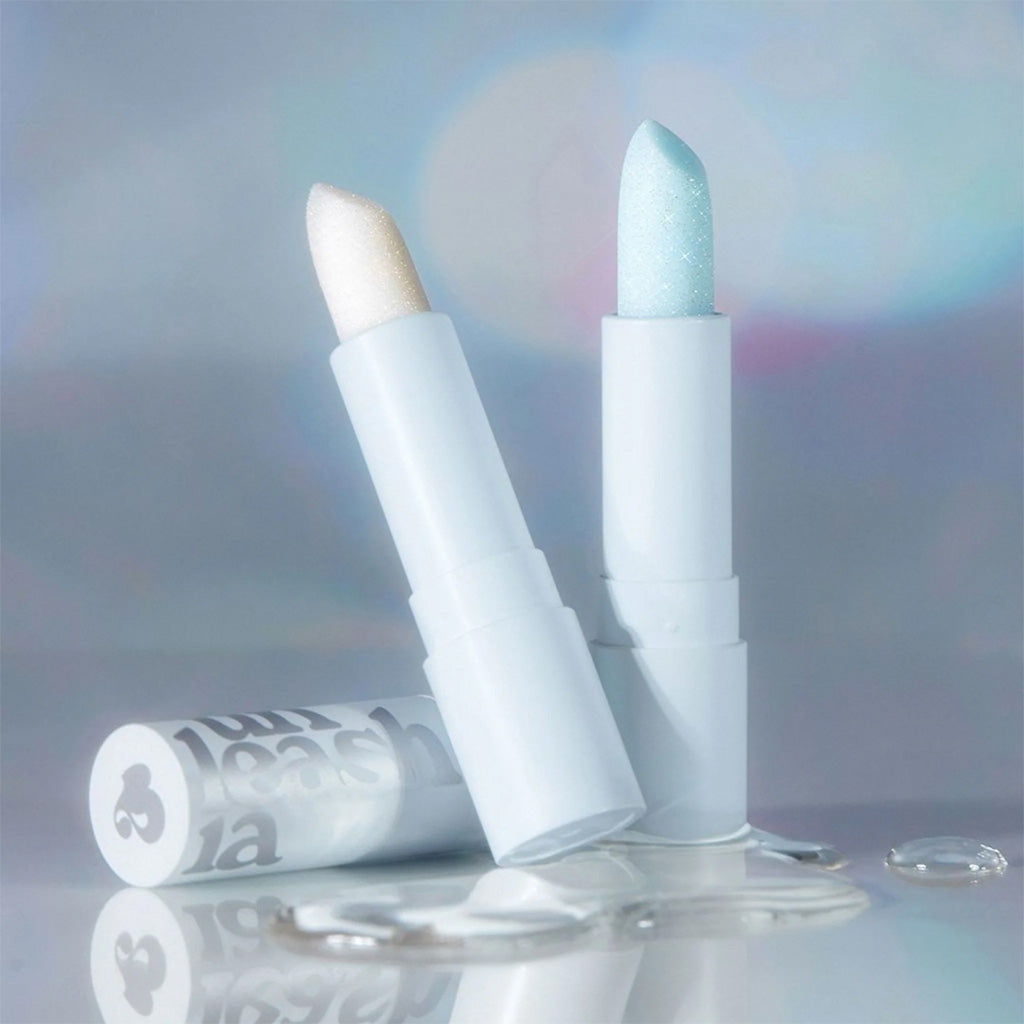 Dazzling vegan lip balm infused with Vitamin Complex and shea butter for nourishing hydration.