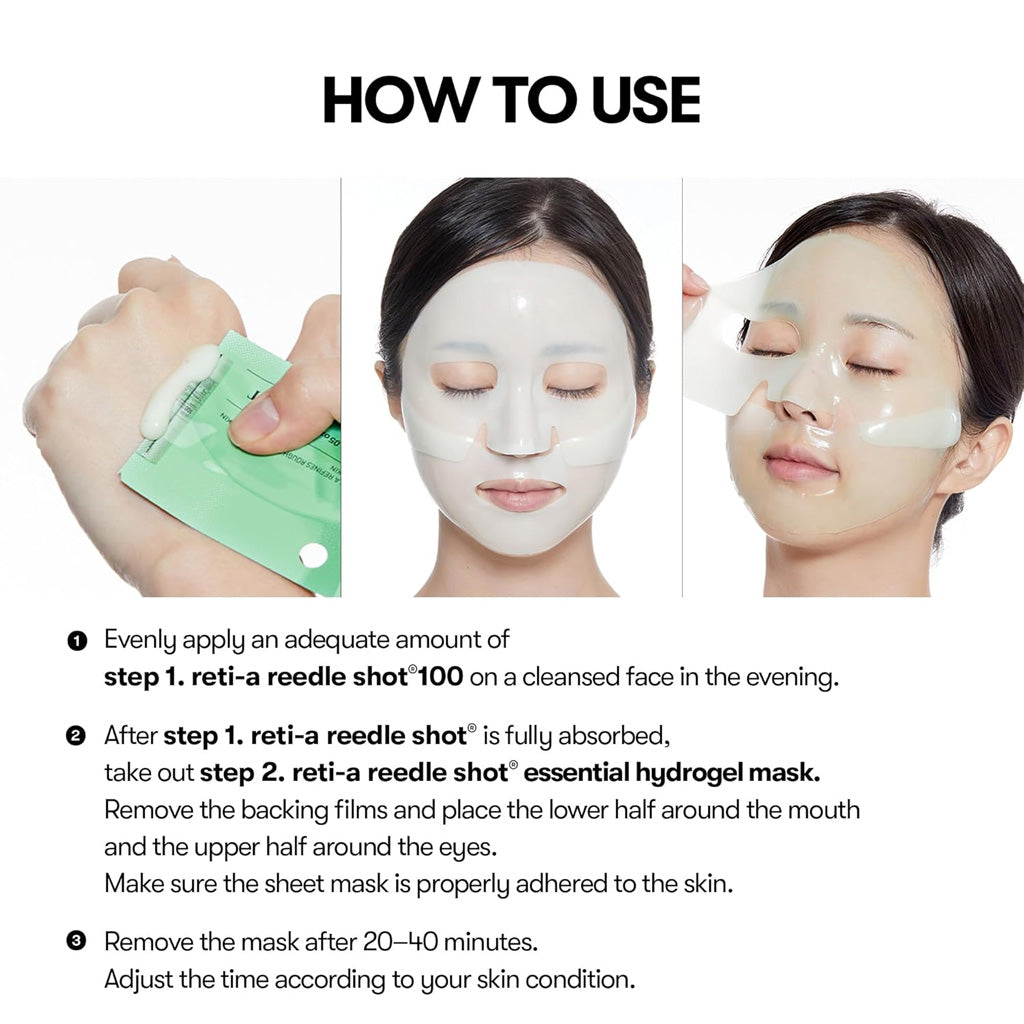 VT Reti-A Reedle Shot 100 2 Step Hydrogel Mask