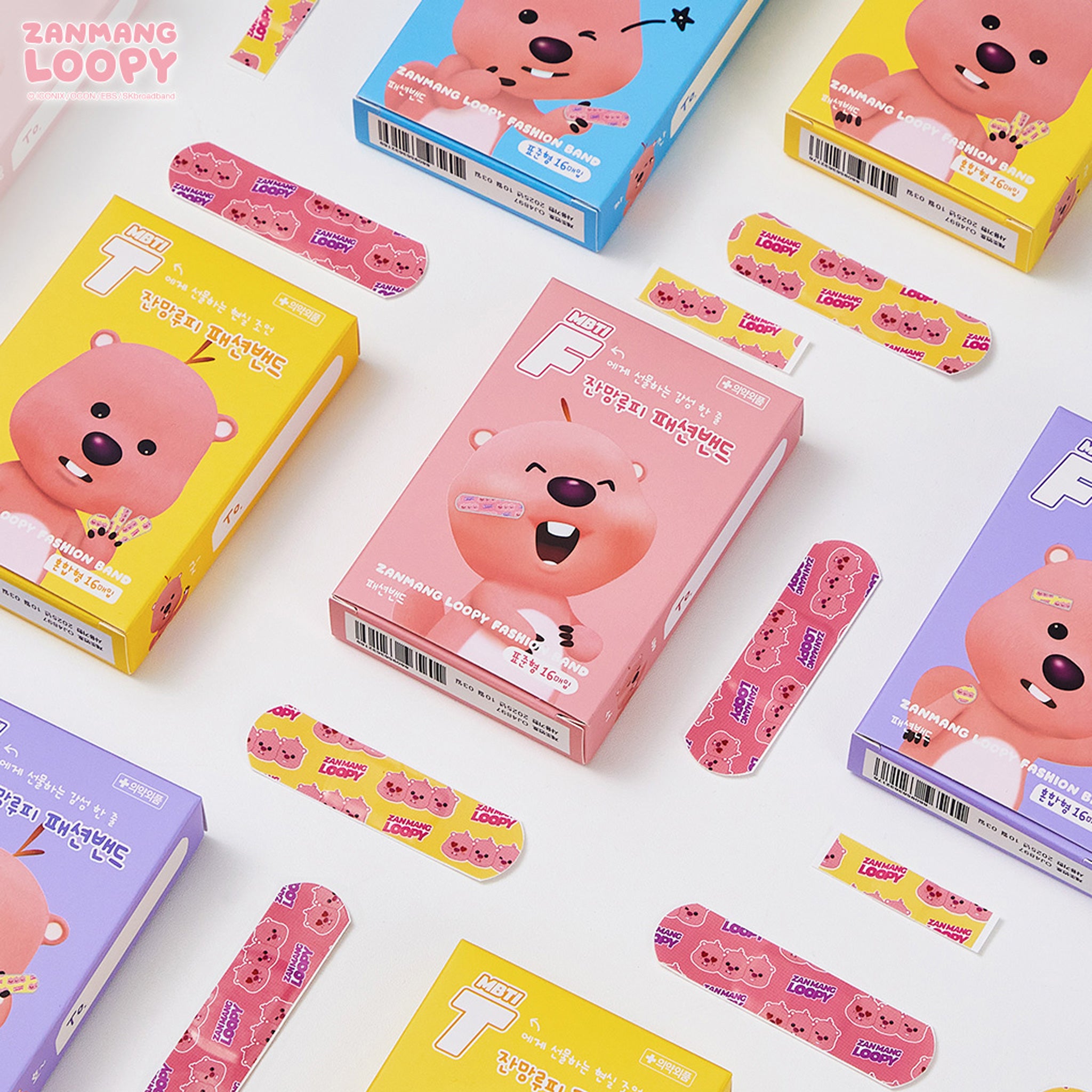 ZANMANG LOOPY Fashion Bandaids 16pcs LAMOUR Beauty & Life