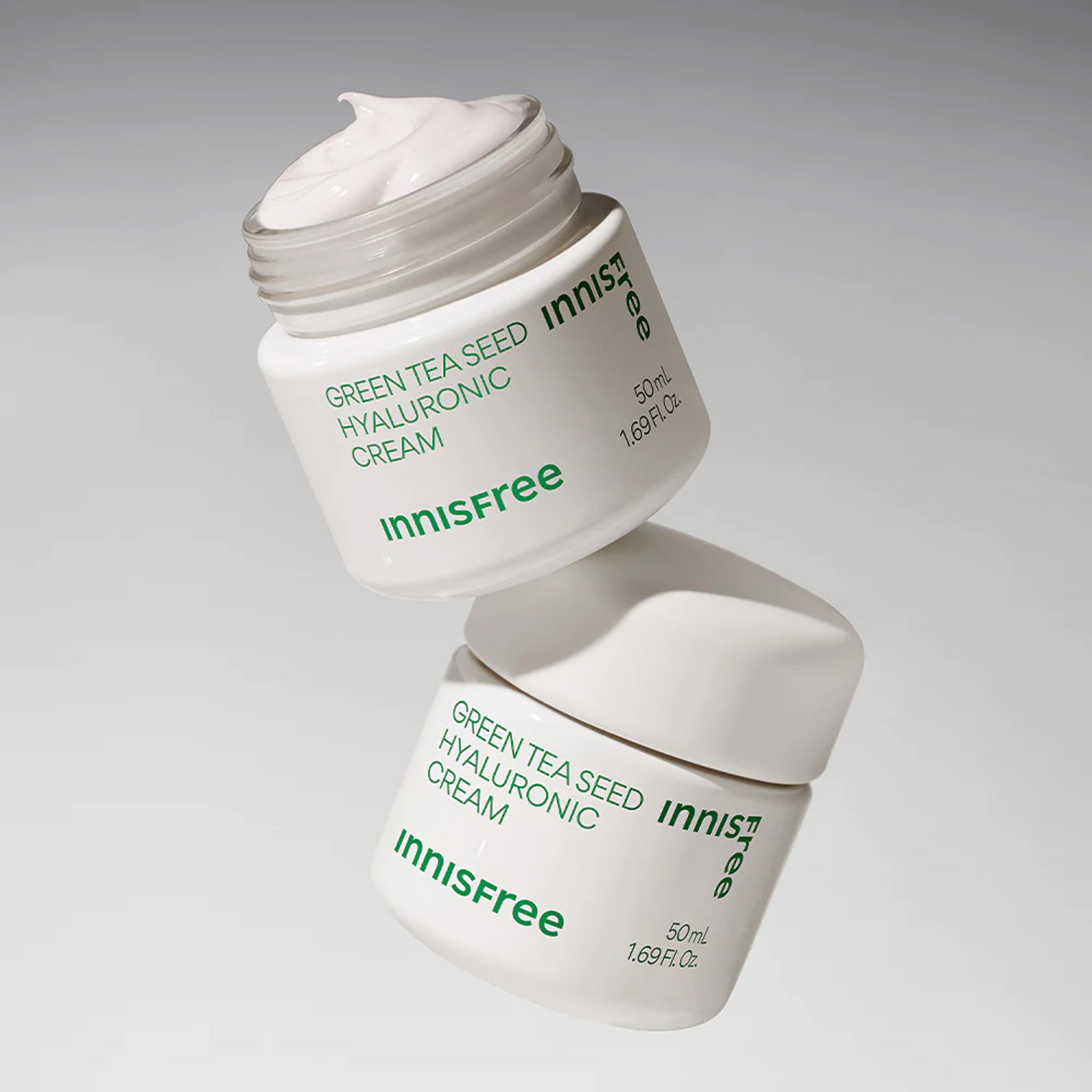 innisfree 悦诗风吟绿茶籽玻尿酸保湿霜 50ml