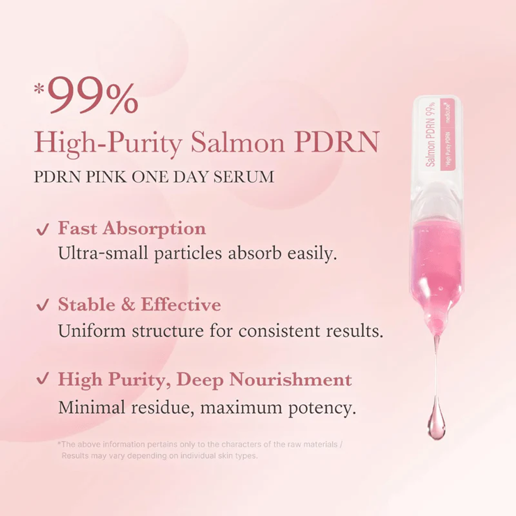 medicube PDRN Pink One Day Serum Set 1.5 ml x 10 pcs