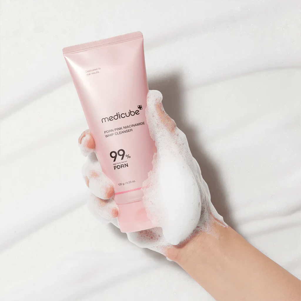 medicube PDRN Pink Niacinamide Whip Cleanser 120g