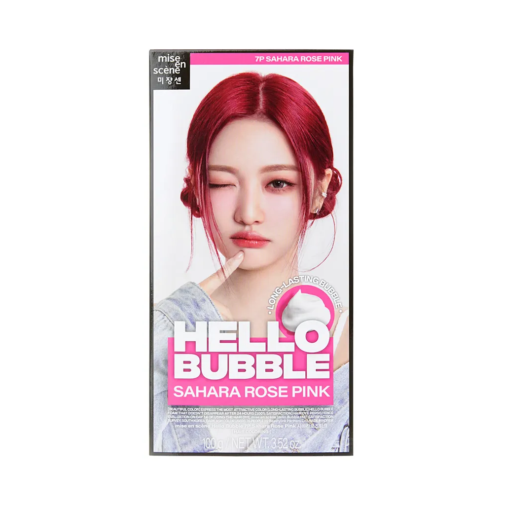 mise en scène 新版 Hello Bubble 泡沫染发剂