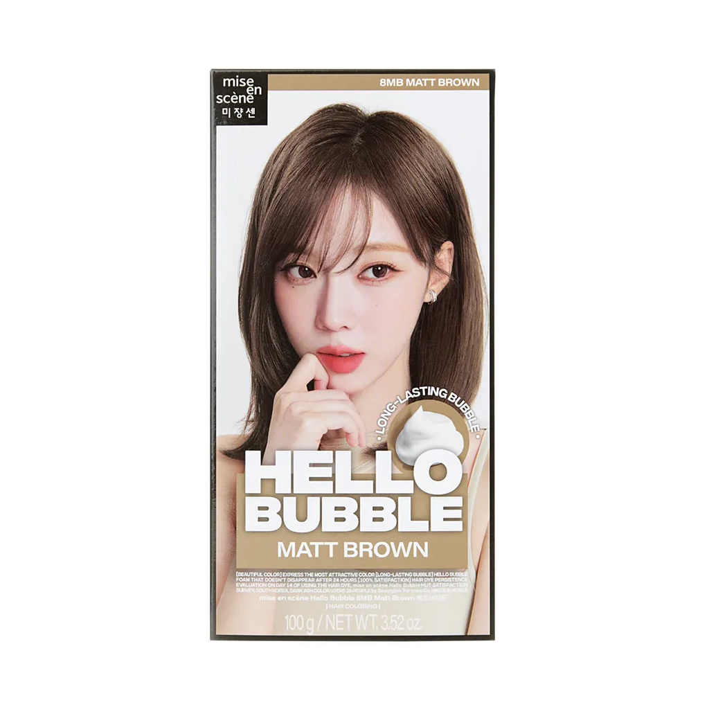 mise en scène 新版 Hello Bubble 泡沫染发剂