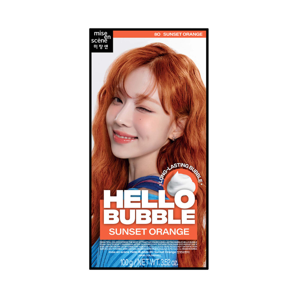 mise en scène 新版 Hello Bubble 泡沫染发剂