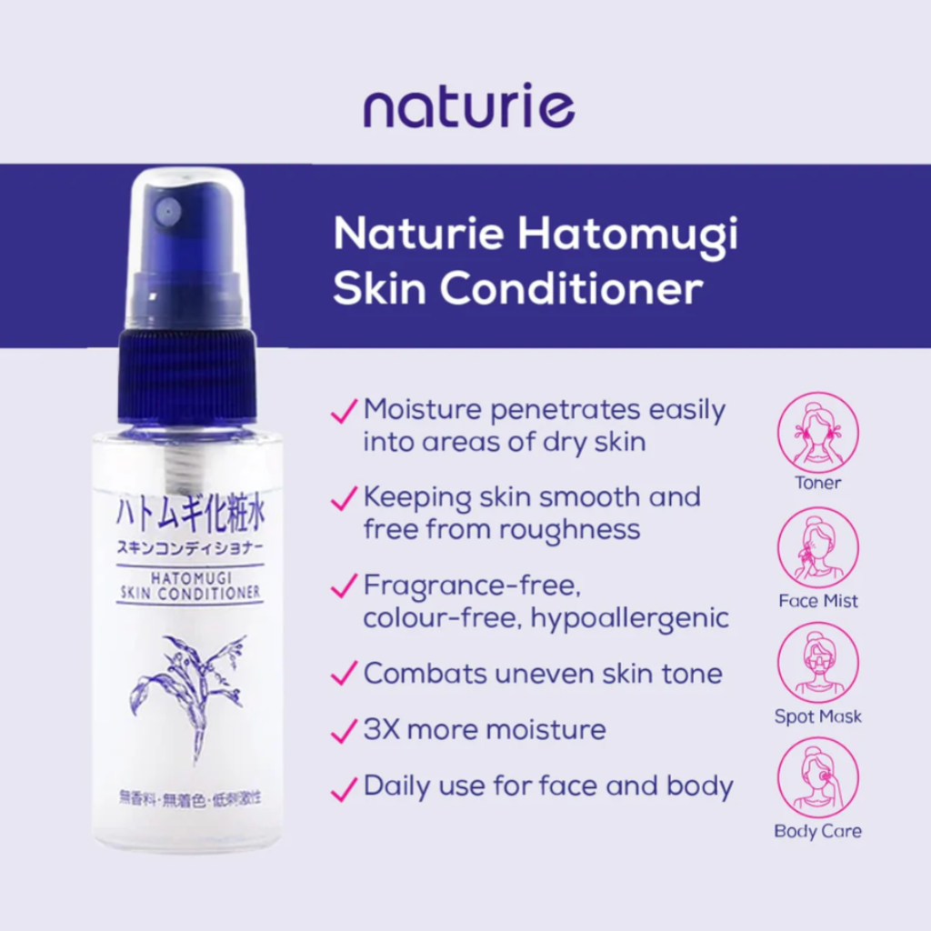 naturie Hatomugi Skin Conditioning Milk 230ml+50ml