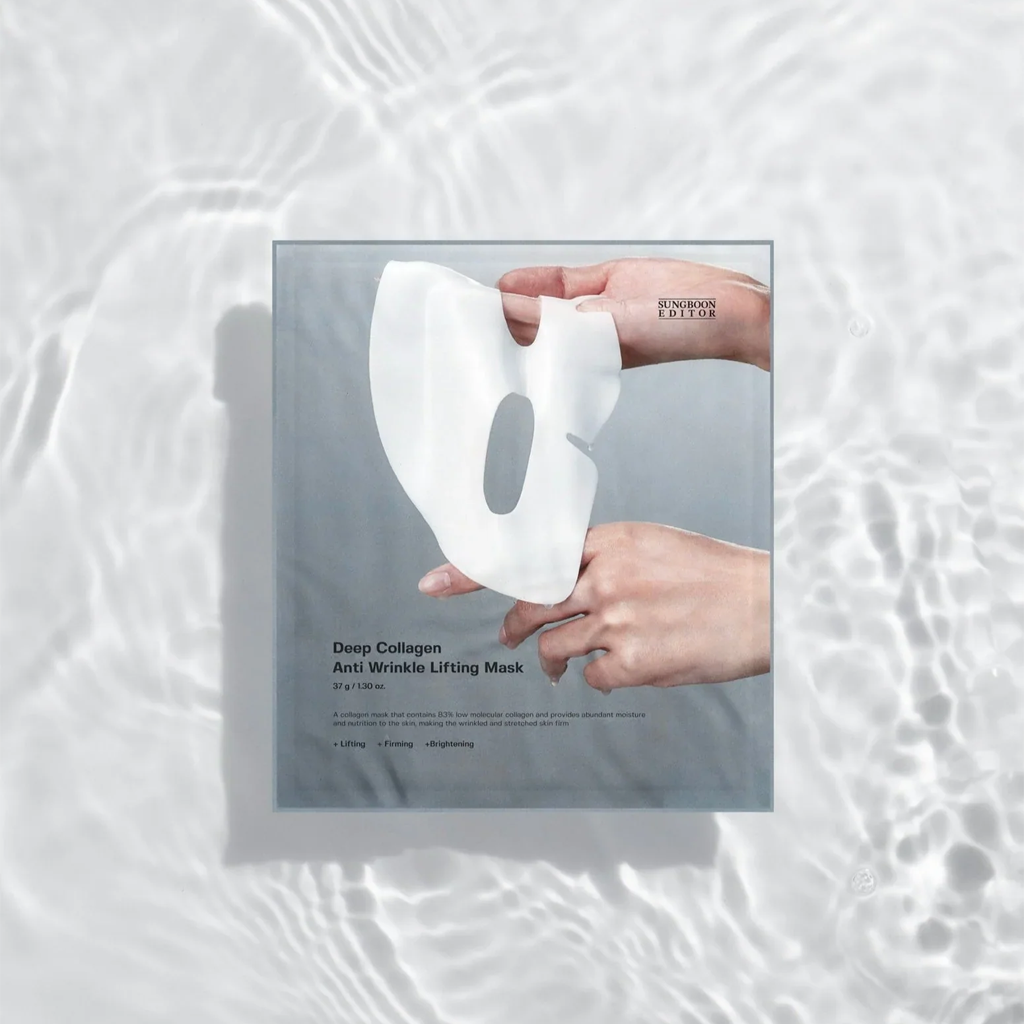 SUNGBOON EDITOR Deep Collagen Power Boosting Mask 4 pcs